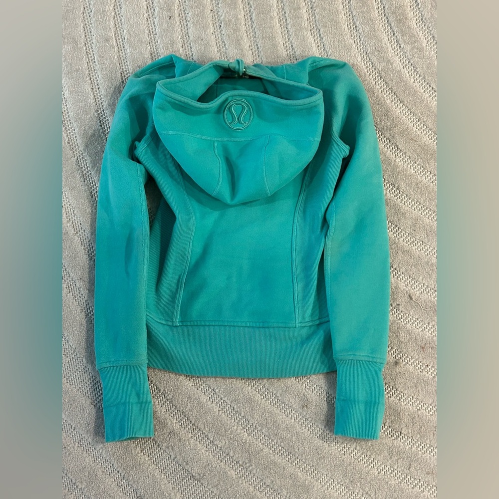 Lululemon Scuba Hoodie II in Bali Breeze/Fresh Teal - Size 2 - Picture 11 of 15